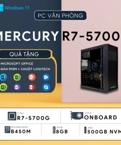 PC ST-MERCURY R7 (Ryzen 7 5700G, Radeon Graphics, Ram 8GB, SSD 500GB, 500W, Win 11) #3